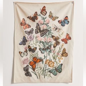 UO Butterfly Bouquet Tapestry